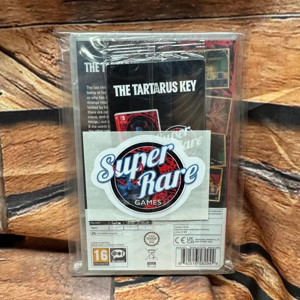 The Tartarus Key Nintendo Switch Super Rare Games SRG 99 Sealed Retro Horror New